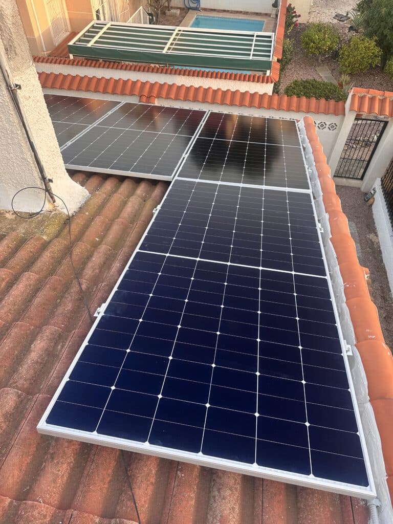 Instalación placas solares San Fulgencio - Alicante